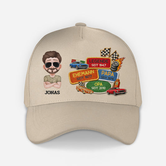8290JGE1 3d druck effekt legende ehemann papa opa personalisiertes geschenk kappen armeemuster 8290jspnb_f3286c3b 52eb 4a38 940b 2f10cd7bc2e7