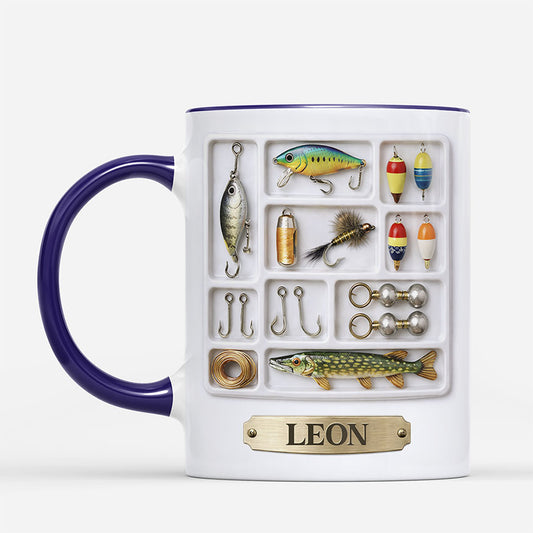 8293MGE2 3d druck effekt angler geschenke personalisierte geschenke fur m_nner tasse 8293mcvnb
