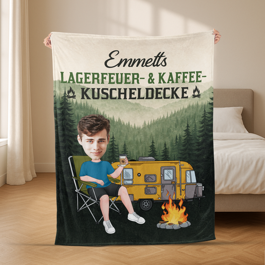 8570BGE2 lagerfeuer kaffee kuscheldecke personalisierte camping geschenke kuscheldecke_ manner frauen 8570btf5a