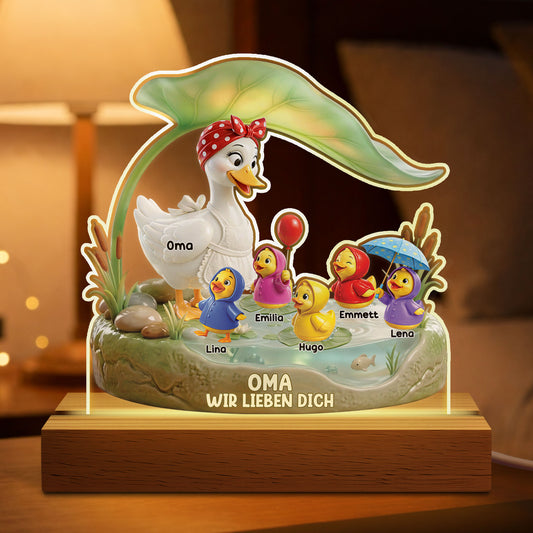 8675LGE2 3d optik mama ich liebe dich personalisiertes geschenk nachtlicht_ mama oma ente 8675lcyra