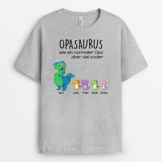 0030A010BGE1 personalisierte geschenke T Shirt dinosaurier opa papa_478befa3 416c 4d19 8117 0fc7c45ca4d1