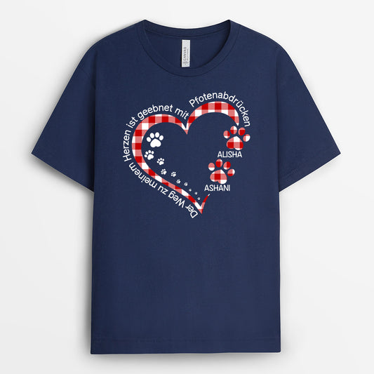 0083A040CGE1 personalisierte T Shirt geschenke herz hundeliebhaber katzenliebhaber