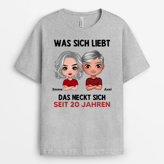 0231A220GGE2 individuelle T Shirt aufmerksamkeiten paar papa mama