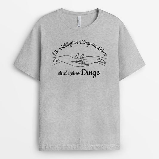 0585AGE1 Personalisierte Geschenke T Shirt Hunde Hundebesitzer Hundemama