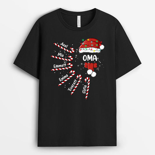 0586AGE1 Personalisierte Geschenke T Shirt Sussigkeiten Kinder Mama Oma Papa Opa