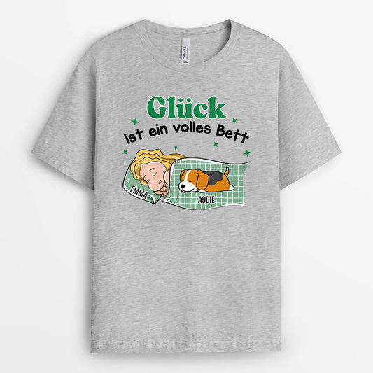 0689AGE1 Personalisierte Geschenke T Shirt Hunde Hundebesitzer