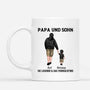 0299MGE1 personalisierte papa sohn  die legende der erbe tasse_941f3617 c873 425f a705 87ec7d77b989