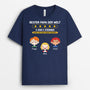0924AGE1 Personalisierte Geschenke T Shirt Stern Kinder Enkelkinder Papa Opa