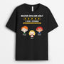 0924AGE2 Personalisierte Geschenke T Shirt Stern Kinder Enkelkinder Papa Opa
