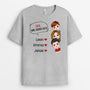 0952AGE2 Personalisierte Geschenke T Shirt Kinder Papa Opa