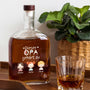 0989AGE2 dieser papa gehort zu personalisiertes geschenk  whiskyflasche papa opa buntstifte 0989aicp0b