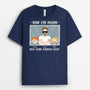 1022AGE2 Personalisierte Geschenke T Shirt Kinder Papa Opa