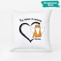 1034PGE2 Personalisierte Geschenke Kissen Katzen Katzenliebhaber Katzenbesitzer Abschied