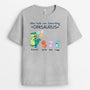 1050AGE2 Personalisierte Geschenke T Shirt Kinder Zum Geburtstag Saurus Papa Opa