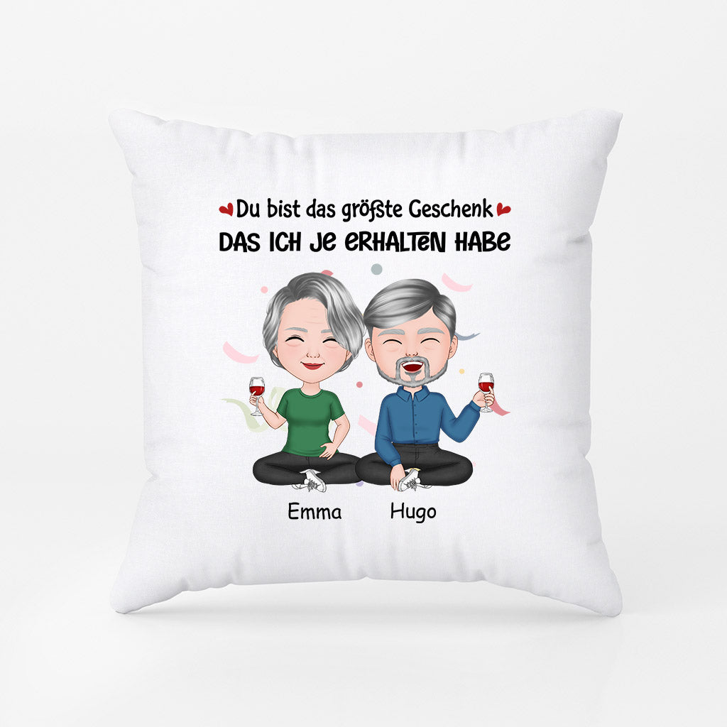 1061PGE2 Personalisierte Geschenke Kissen Freund Freundin Paare