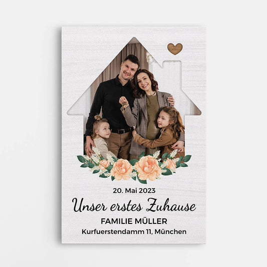 1080CGE1 Personalisierte Geschenke Leinwand Ehepaar Paare Frau Mann Freund Freudin