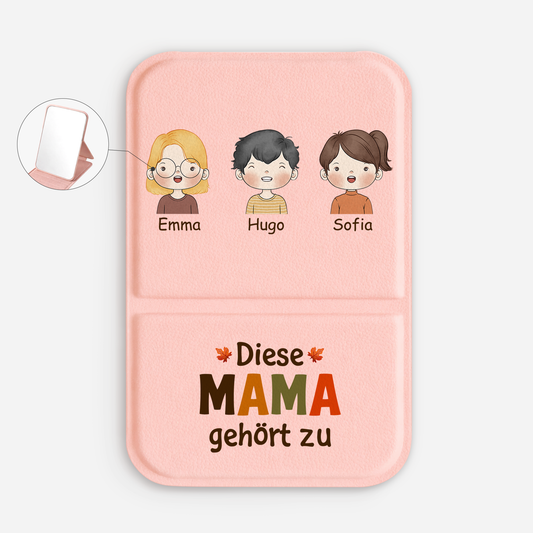 1215AGE1 diese mama gehort zu personalisierte taschenspiegel mamaoma herbstmotive 1215ajsr5i