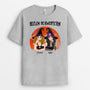 1344AGE2 personalisiertes seelen schwestern halloween t shirt