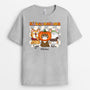 1349AGE1 personalisiertes katzenmama retro halloween t shirt