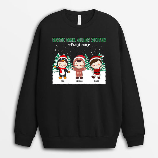 1362WGE2 personalisierter beste mama aller zeiten weihnachten pullover