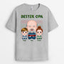 1371AGE2 personalisiertes bester papa aller zeiten weihnachten t shirt