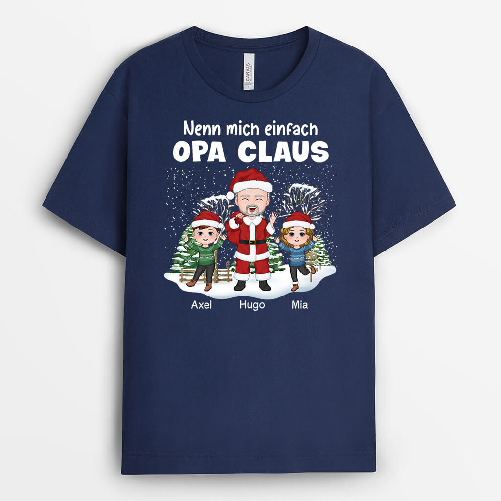 1440AGE2 personalisiertes nenn mich einfach papa klaus weihnachten t shirt_78a578f1 58c8 4abd 9332 715109c4c262