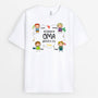 1469AGE1 personalisiertes diese oma gehort zu mit kinder muster t shirt