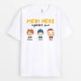 1505AGE2 personalisiertes mein herz gehort zu t shirt