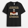 1624AGE2 personalisiertes ich bin nicht im ruhestand mit katzen t shirt