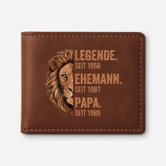 1632JGE1 legende ehemann papa seit geldborse herren personalisiert_ 1632JKK8B