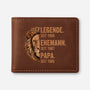 1632JGE1 legende ehemann papa seit geldborse herren personalisiert_ 1632JKK8B