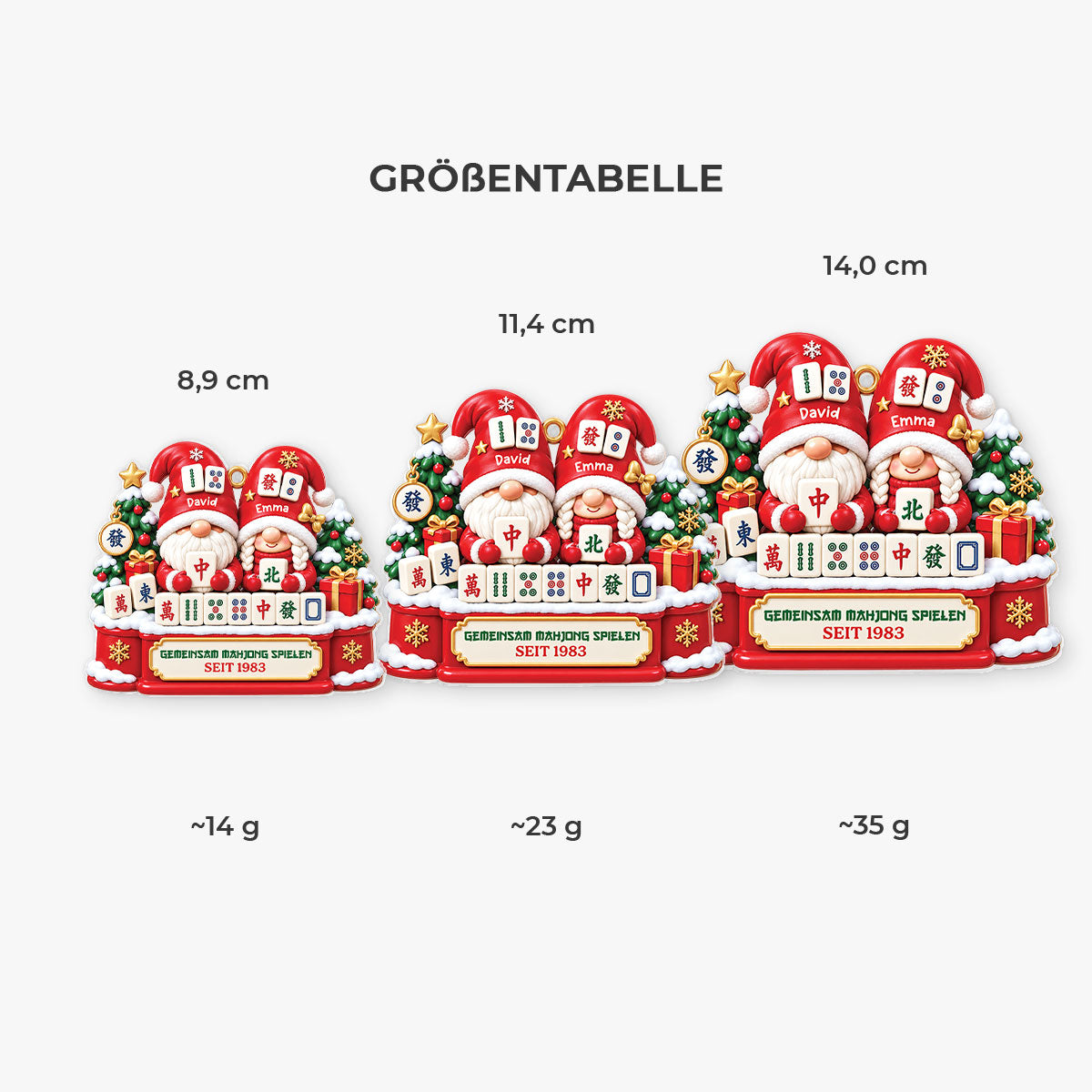 16430OC ProAcrylicOrnament CouGE RnDNone IdeChinh NicDTNew