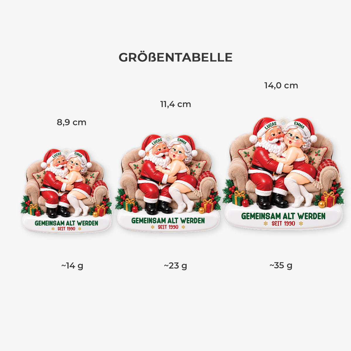 16618OV ProAcrylicOrnament CouGE RnDNone IdeVinh NicDTNew