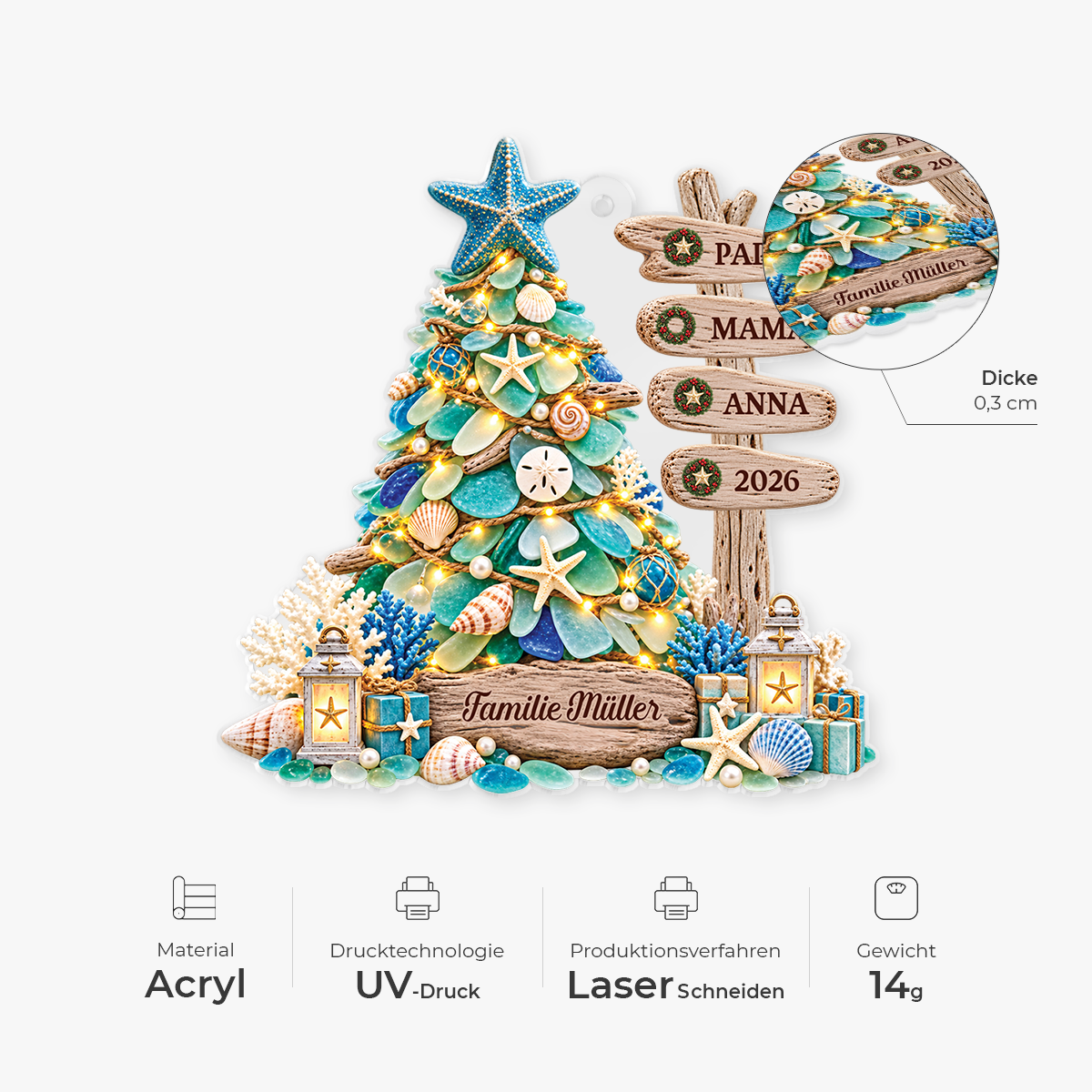 16739ON ProAcrylicOrnament CouGE RnDNone IdeNgoc NicFamily