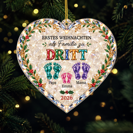 16799OH ProAcrylicOrnament CouGE RnDNone IdeHa NicFamily