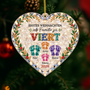 16799OH ProAcrylicOrnament CouGE RnDNone IdeHa NicFamily