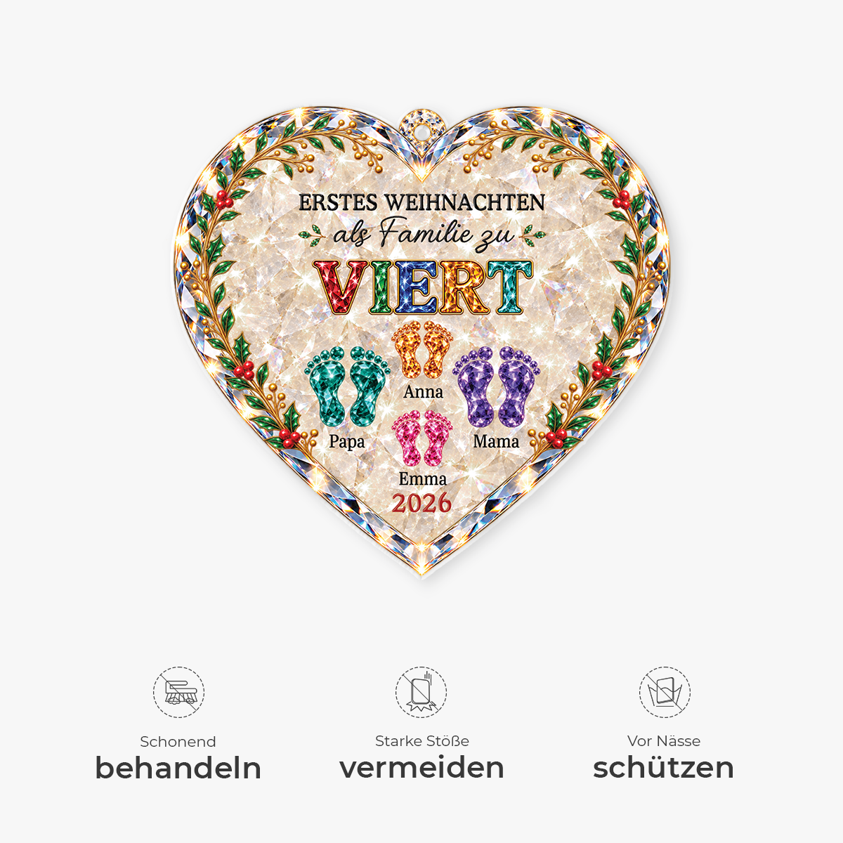 16799OH ProAcrylicOrnament CouGE RnDNone IdeHa NicFamily
