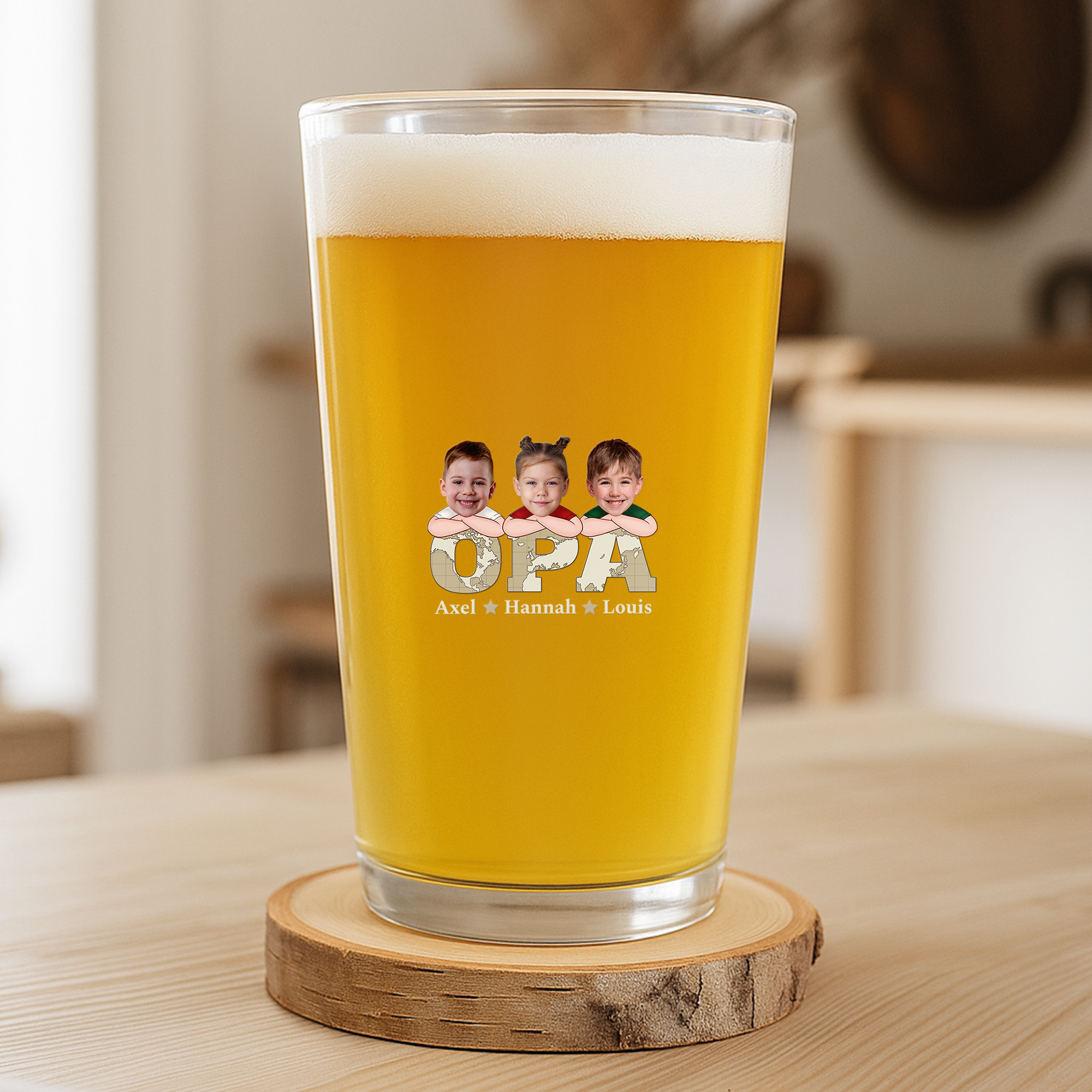 1717IGE2 papa kinder mit gesicht personalisiertes bierglas_ papa 1717IKH8B