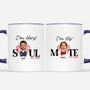 1750MGE4 personalisierte seelenverwandter ich gehore ihr ihm tasse
