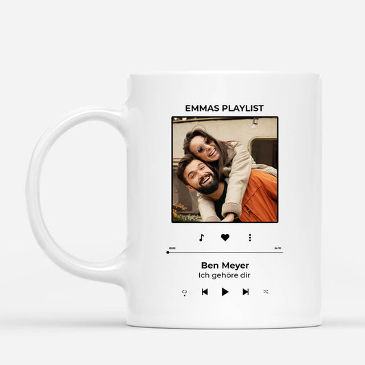 1789MGE2 personalisierte wenn ich dir ein liebeslied schreiben wurde tasse