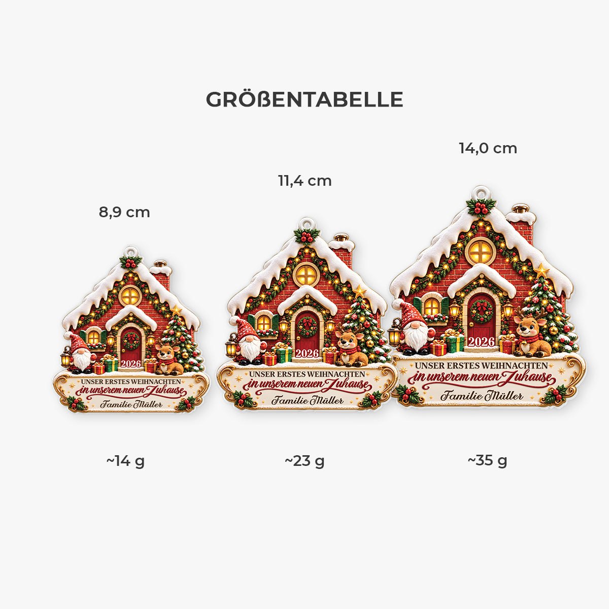 18196OT ProAcrylicOrnament CouGE RnDNone IdeTPham NicDTNew