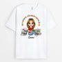 1898AGE1 personalisiertes in meiner bucherwurm ara t shirt
