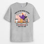 1903AGE2 personalisiertes yoga ist wie meine katzen es macht nie das was ich will t shirt