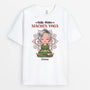 1908AGE1 personalisiertes heisse mutter machen yoga t shirt
