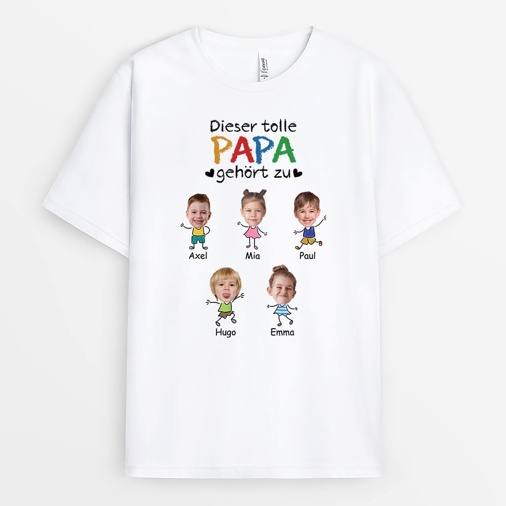 1913AGE2 personalisiertes diese opa gehort zu t shirt