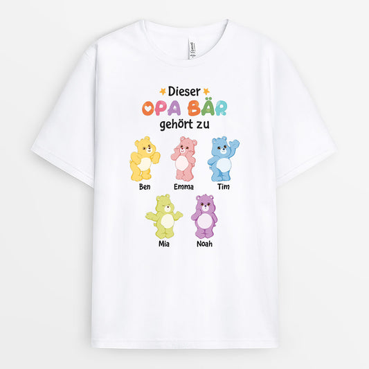 1932AGE1 personalisiertes dieser papa opa bar gehort zu t shirt_3