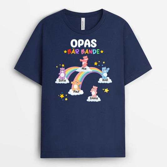 1951AGE2 personalisiertes papas opas bar bande t shirt