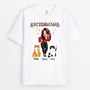 1964AGE1 personalisiertes katzenmama t shirt