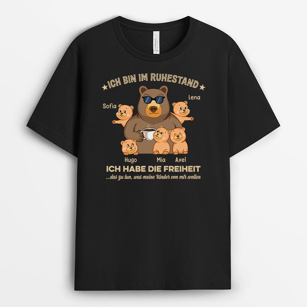 1988AGE1 personalisiertes ich habe die freiheit das zu tun was meine kinder von mir wollen t shirt_487f0d12 5702 4fde a693 28f8cff4238f
