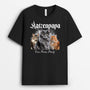 2022AGE2 personalisiertes katzenpapa katzenmama t shirt